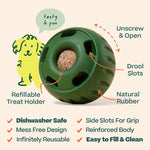 Silicone Pet Dog Toys Dog Chew Toys Interactive Dog Toys for Boredom Dog Treat Molds Silicone Healthy Treats for Dog Pet Product